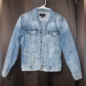 Lucky Brand Tomboy Trucker Jean Jacket size Large